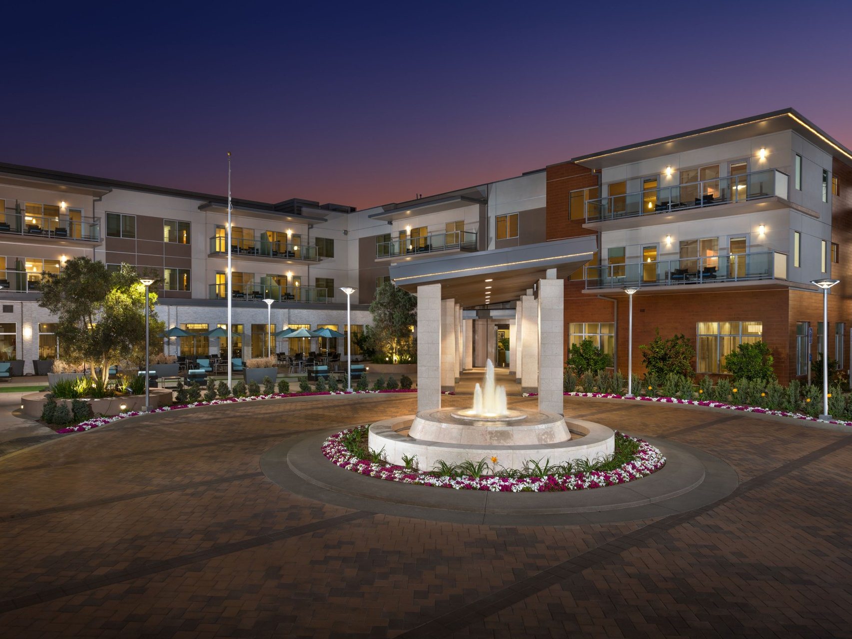 Vivante Newport Center, a 99-unit senior community in Newport Beach, Calif.